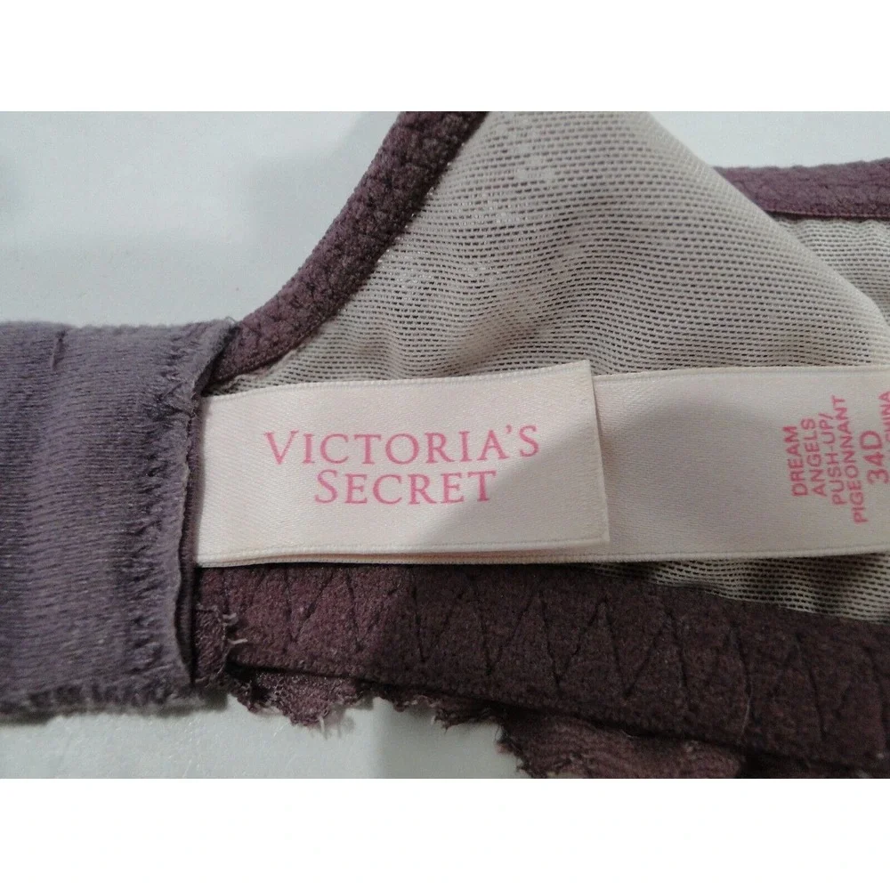 Victoria's Secret Women's Size 34‎ D Lace Dream Angels Push Up Bra